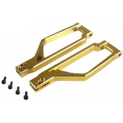 505222GD Team Magic E6 CNC Gold Alloy Upper Arm 