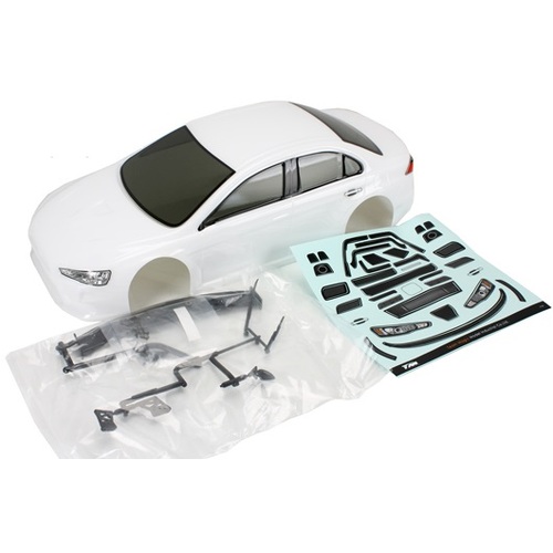 503366WA Team Magic E4D EVX White Body Shell