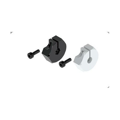 510135BK Team Magic E5 Black Wheel Hex and Clamp
