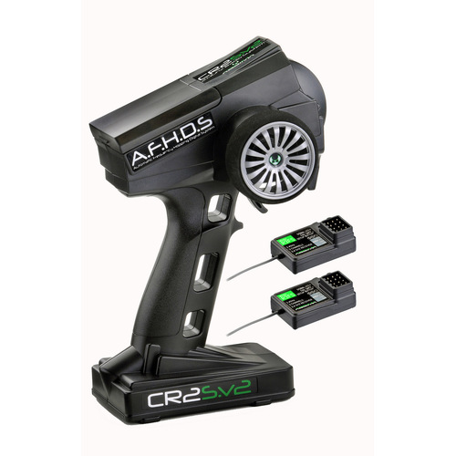 CR2S 2 Channel Radio Transmitter with 2 Receivers