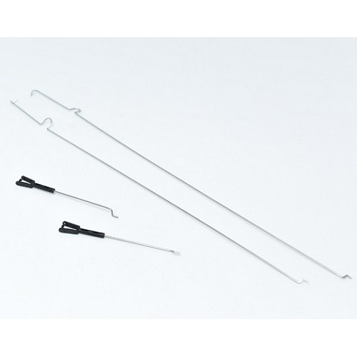 540mm PA-18 Steel Push Rod Set