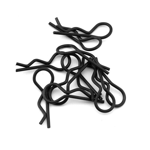 Black 1/10 Body Clips - 10 Pack