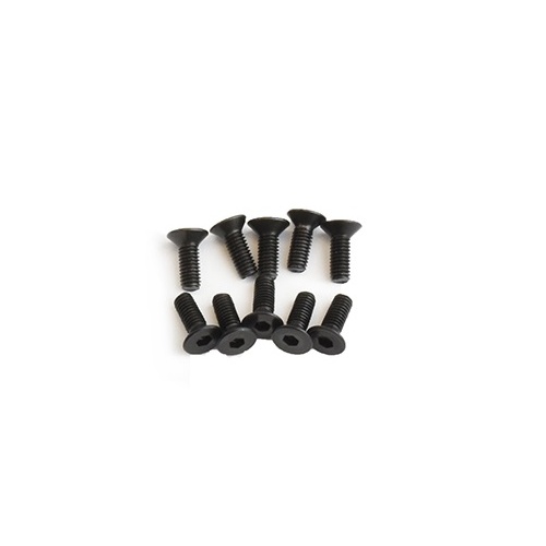 3mm x 8mm Counter Sunk Screw -  Pack of 10