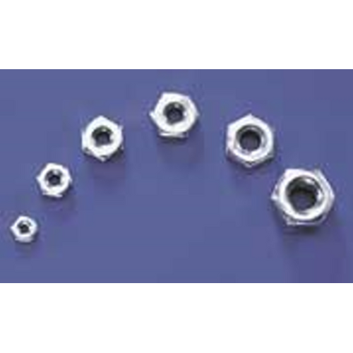 2mm Hex Nuts Pack of 4