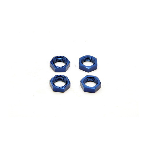 17mm Anti-Loose Wheel Nut - Blue Pack of 4