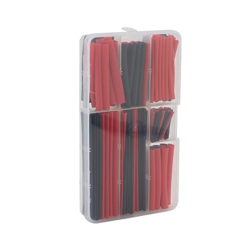 EcoPower 150 Piece Heatshrink Set - Black & Red