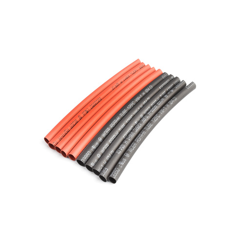4mm Heat shrink 5 x Red 5 x Black 10cm