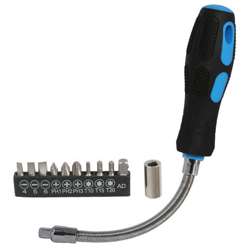 12 Piece Flexible Shaft Screwdriver Kit