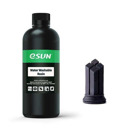 Black Water Washable 500g Resin for Photon Resin 3D Printers