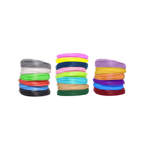 Multi Colour 5M PCL Filament 20Pk