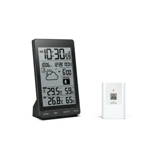 Wireless Temperature and Humidity Digital Weather Station 