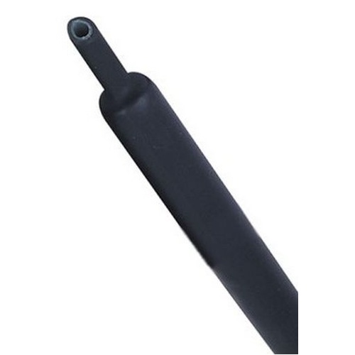 Black 3.2mm Adhesive Heat Shrink Tubing 1m Length