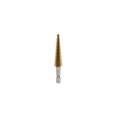 4 to 12mm / 9 Step Drill Bit