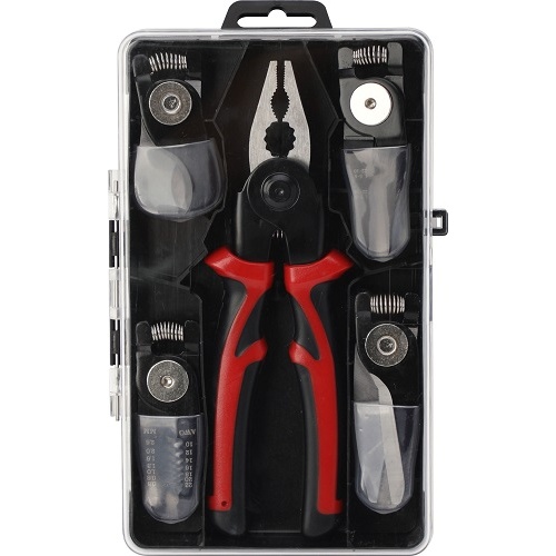 5 In 1 Interchangeable Multi Crimper / Stripper / Cutter
