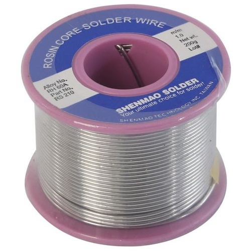 1mm  60/40 Solder  Rosin Core 200g Roll
