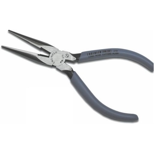 150mm Long Nose Pliers with Serrated Teeth