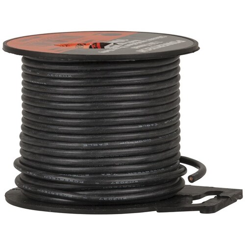 Heavy Duty Silicone Hook Up Wire 10m Roll - Black