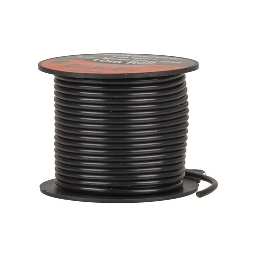 Black Heavy Duty 7.5A General Purpose Cable 10m Roll