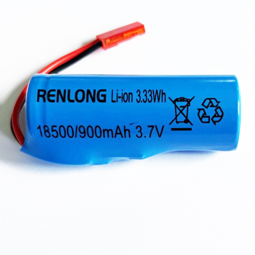 3.7V 900mAh Li-ion Battery with JST Plug